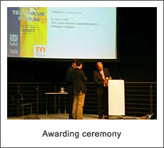 Awarding ceremony